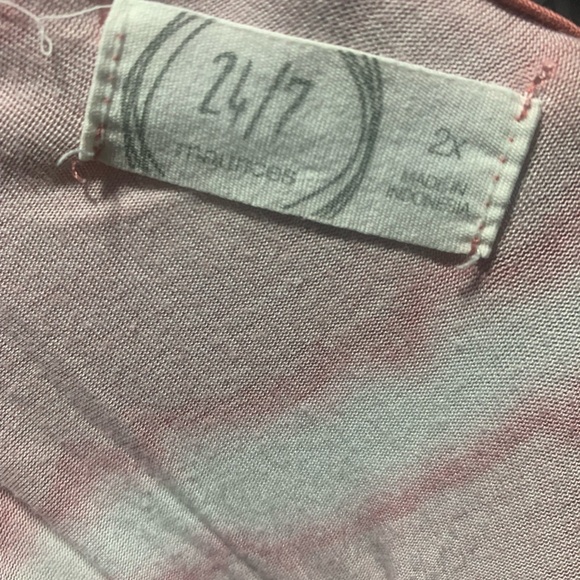 Maurices 24/7 Tie-Dye Tank Dress 2X - Picture 3 of 8